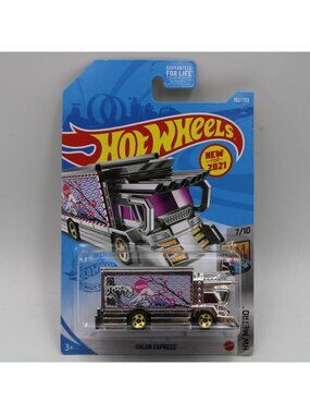 Hot Wheels Raijin Express Chrome New For 2021 HW Metro 7/10 102/250